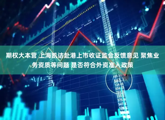 期权大本营 上海凯诘赴港上市收证监会反馈意见 聚焦业务资质等问题 是否符合外资准入政策